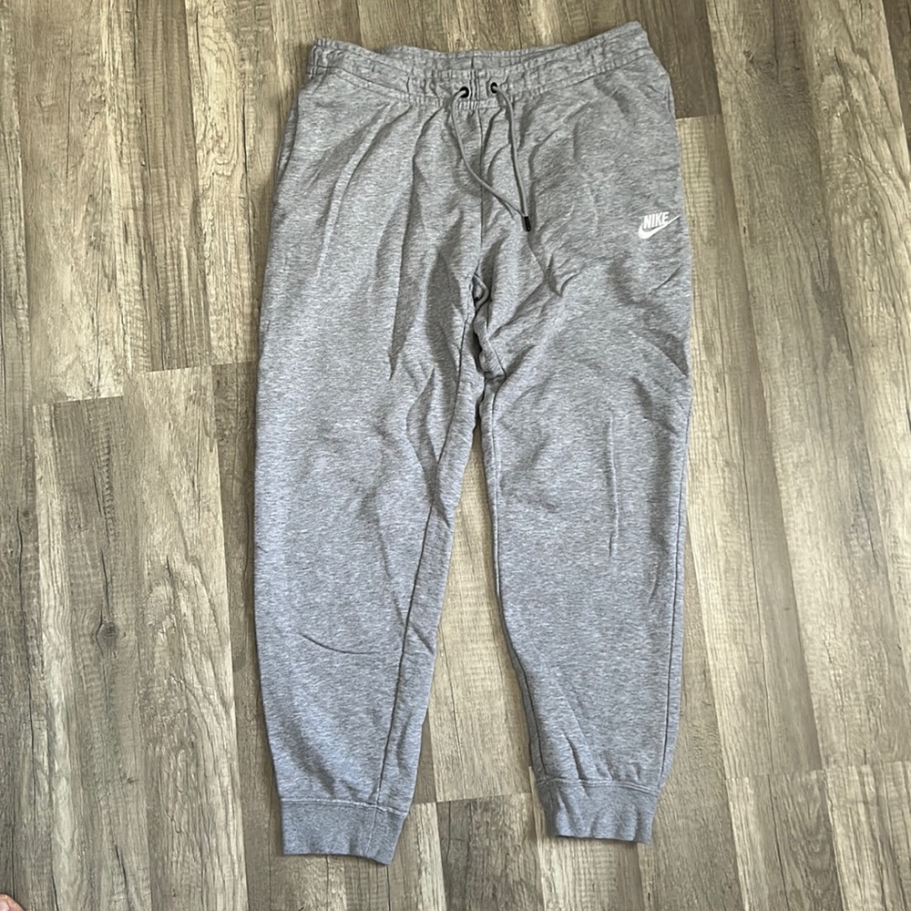 Kids large Nike grey joggers